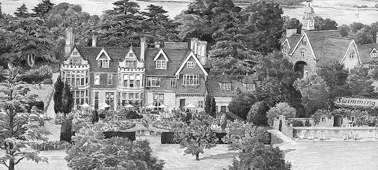 Hambleton Hall Drawing