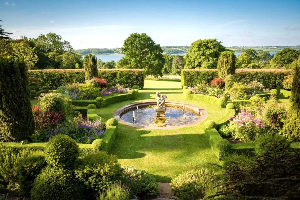 Hambleton Hall Gardens View Landscape