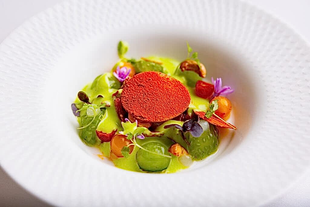 Tasting Menu at Hambleton Hall